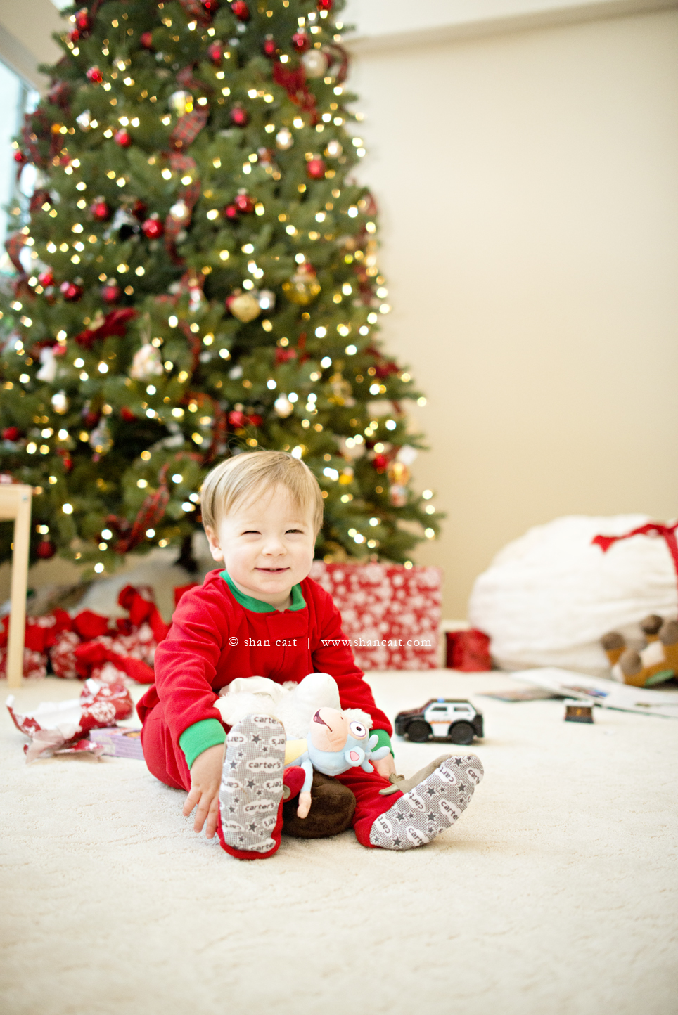 Christmas Toddler Happy