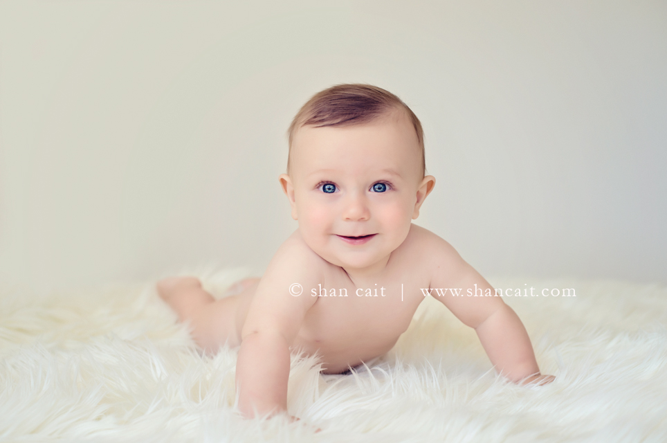 6 Month Old Baby Photoshoot 1