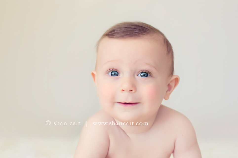 6 Month Old Baby Photoshoot