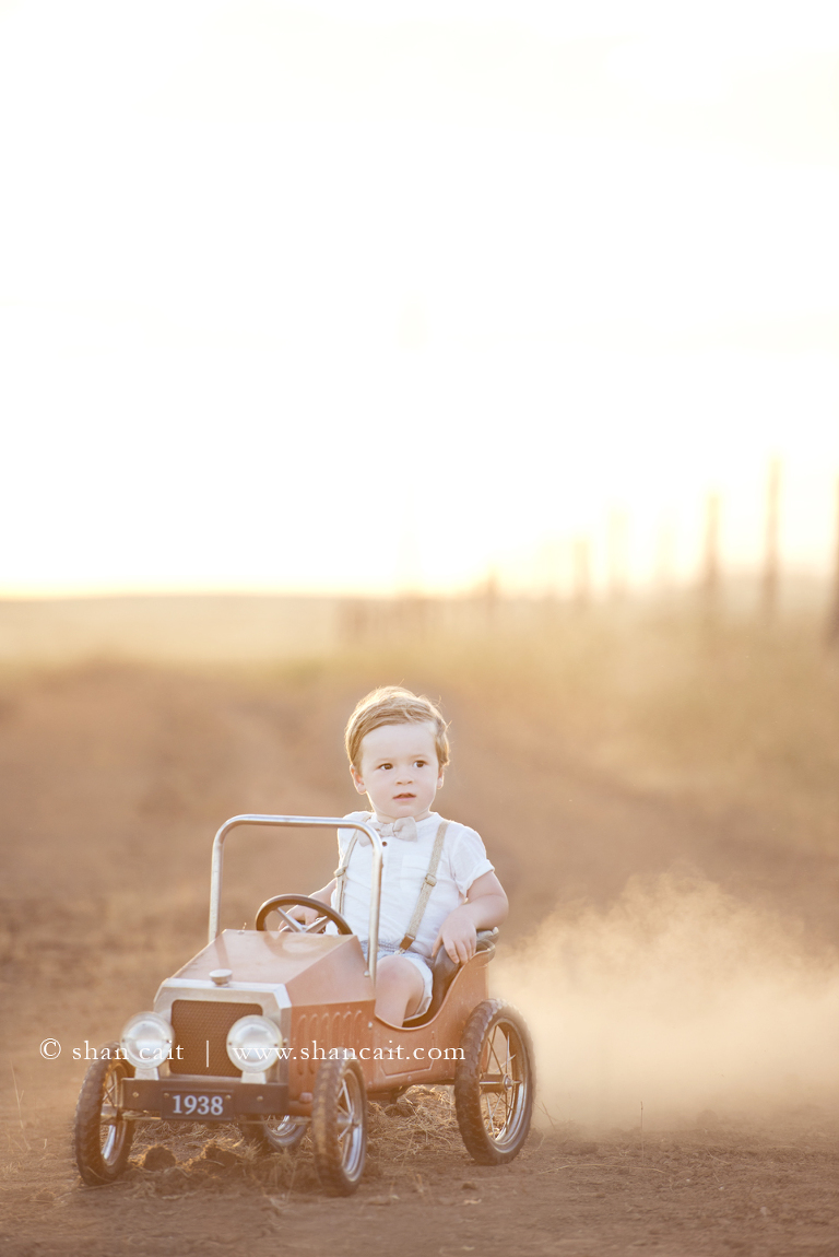 Vintage Car 2nd Birthday Photoshoot » Shan Cait Photography -Sacramento