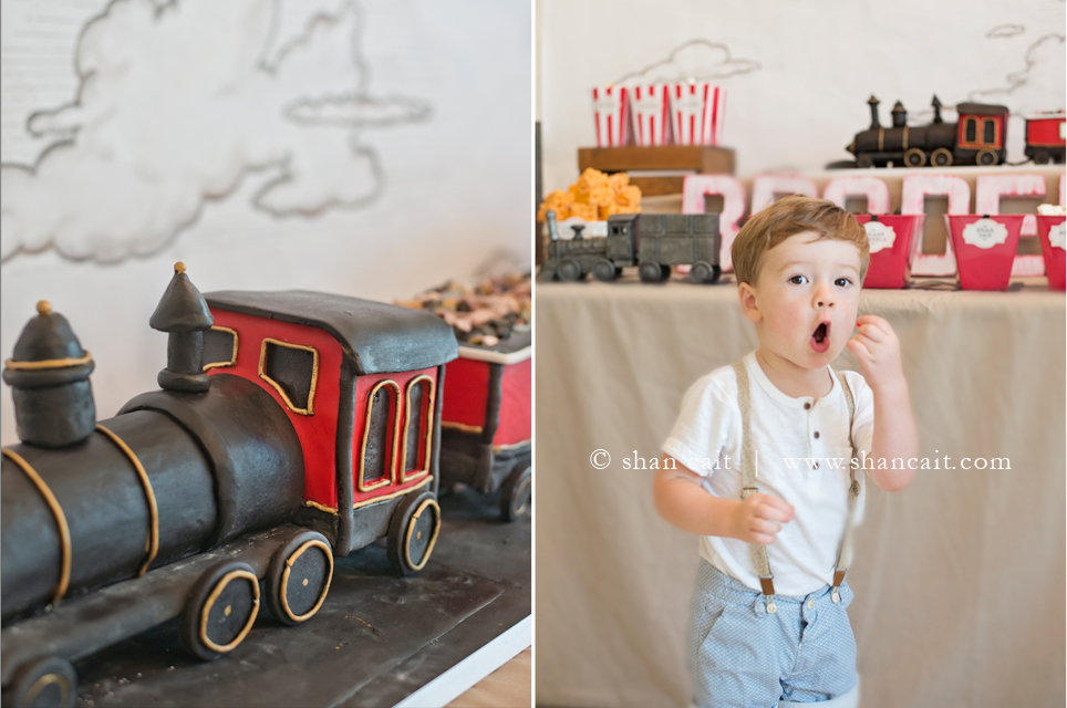 Vintage Train Birthday Party 19