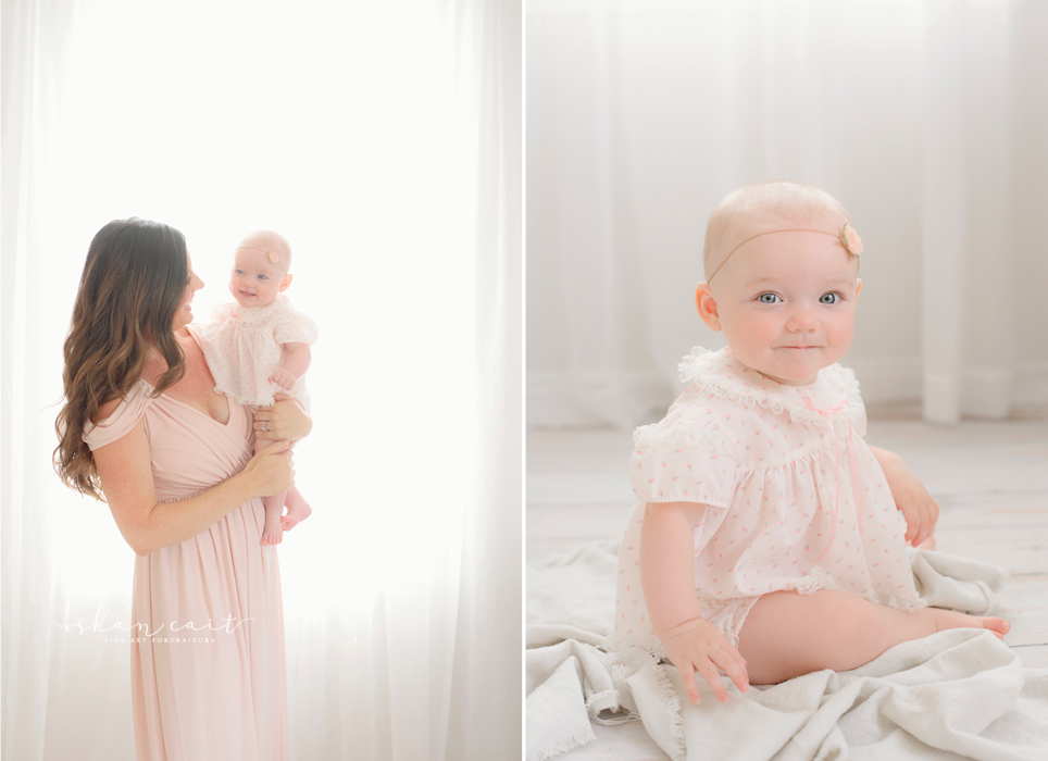 Sacramento Baby Photographer-Sacramento Newborn Photographer-Shan Cait-El Dorado Hills Photographer-Motherhood photoshoot-pink dress