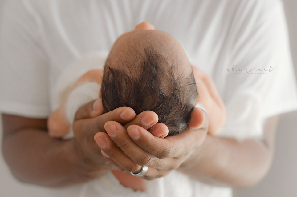 Sacramento Newborn Photographer-Shan Cait-El Dorado Hills Photographer-Best Newborn Photographer-newborn photoshoot inspiration-newborn in dad's hands