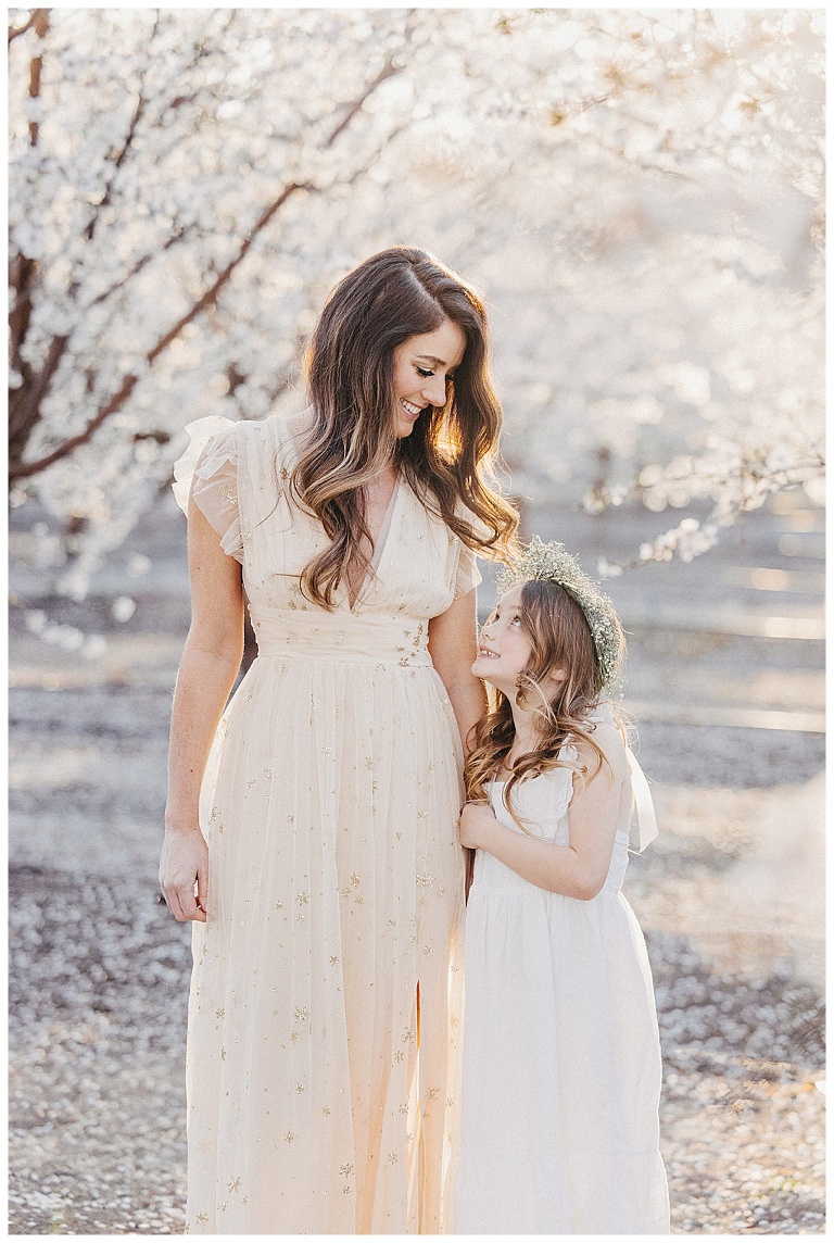 Almond Blossoms, Almond Orchard Photoshoot » Shan Cait Photography