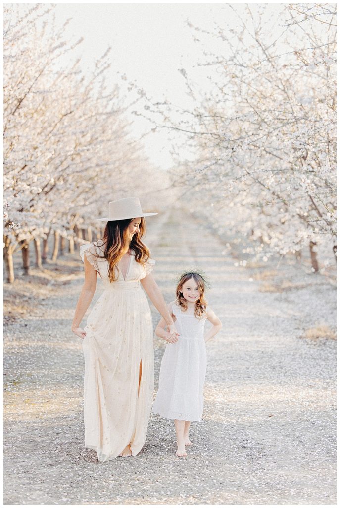 Almond Blossoms, Almond Orchard Photoshoot » Shan Cait Photography